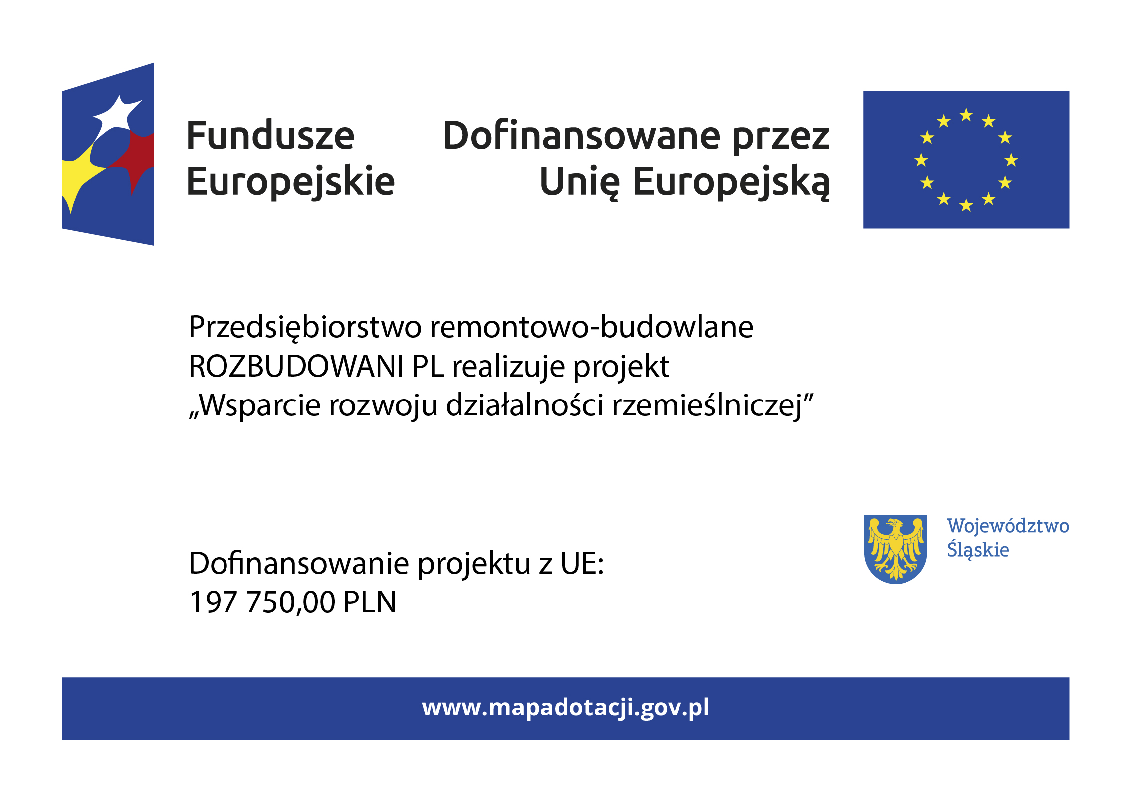 Dofinansowanie - Plakat